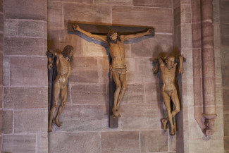 Tour Evangelische Kirche, Kreuzigungsgruppe